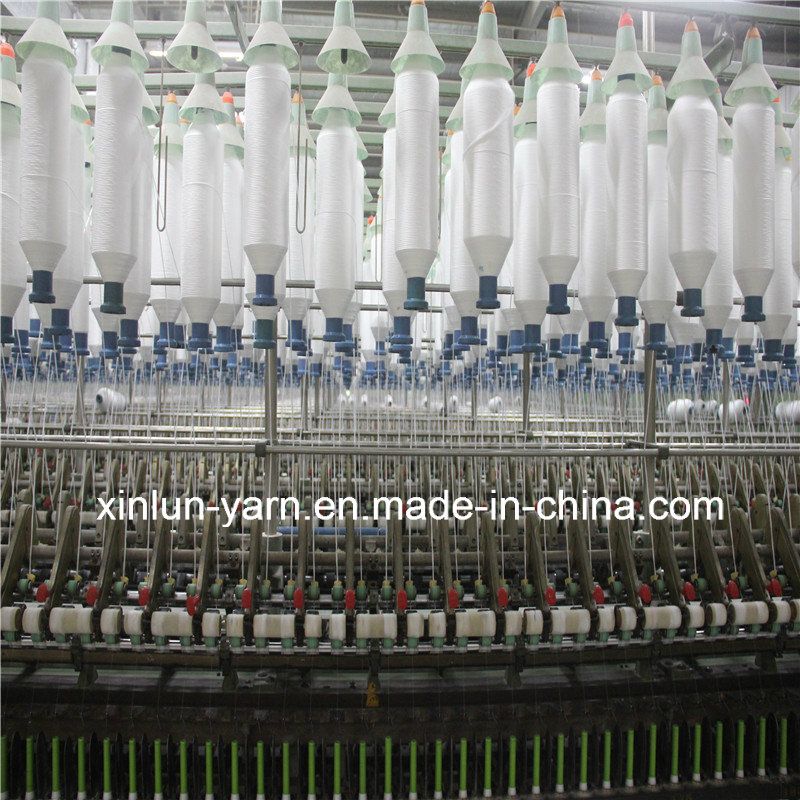 Cheap Polyester Spun Yarn for Knitting, Weaving (Ne30/1)